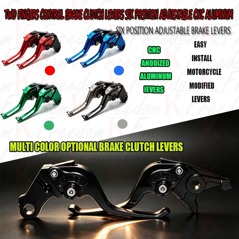 Cnc Aluminum Adjustable Brake Clutch Levers - For DL650 XT V-strom 250 650