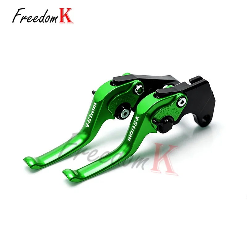 For DL650 XT V-strom 250 650 1 - огляд і ціна Cnc Aluminum Adjustable Brake Clutch Levers