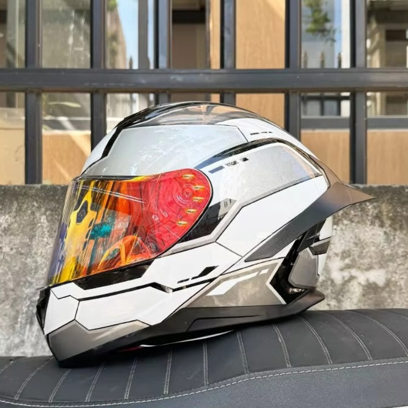 ORZ Motorcycle Bluetooth Helme - огляд і ціна Full Face Motorcycle Helmet With Bluetooth