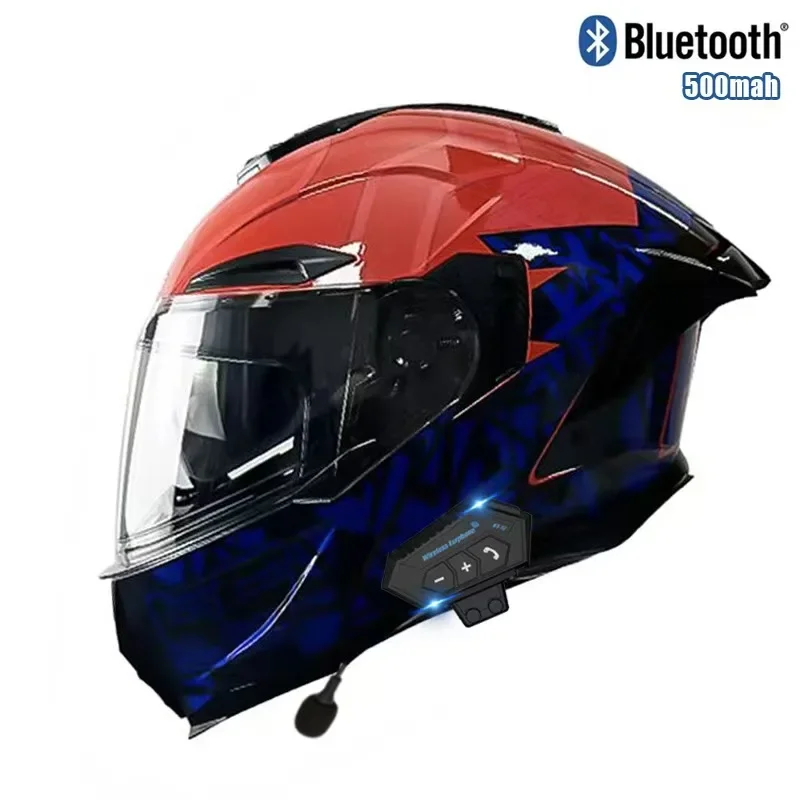 Flip up Motorcycle Helmet With - огляд і ціна Full Face Motorcycle Helmet With Bluetooth