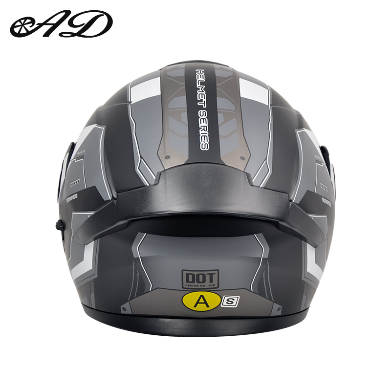 Dot Certified Ad Factory Open  - огляд і ціна Full Face Motorcycle Helmet With Bluetooth