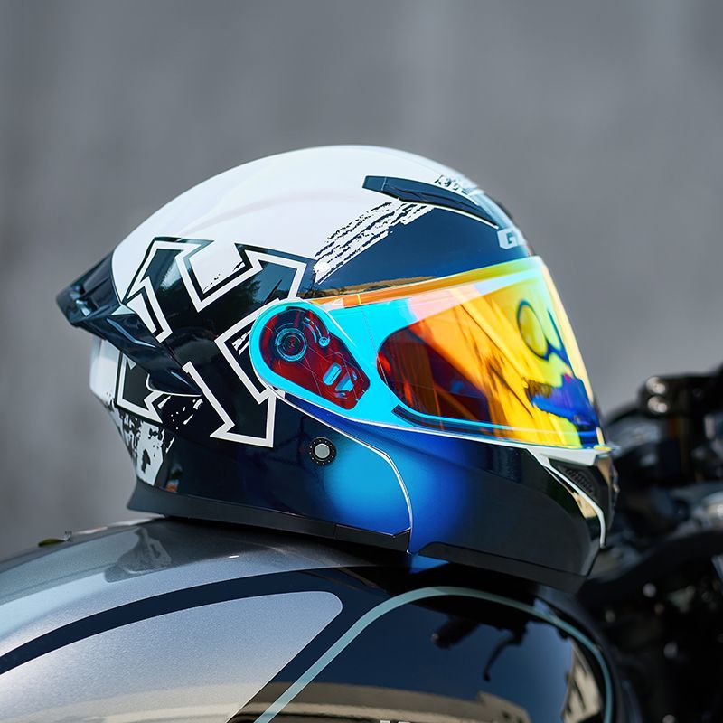 DOT Approved Full Face Helmets - огляд і ціна Full Face Motorcycle Helmet With Bluetooth