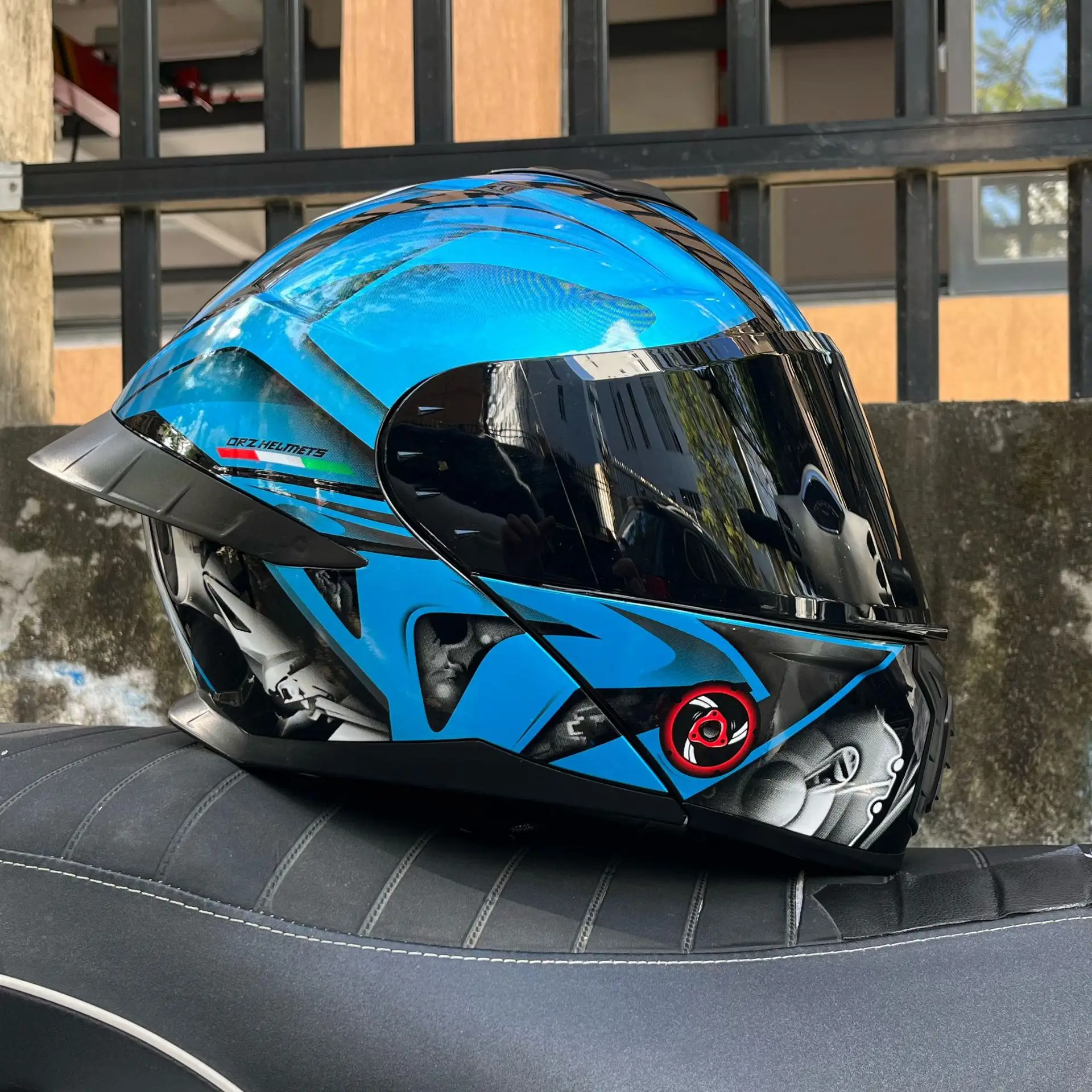 DOT Certified Helmet Motorcycl - огляд і ціна Full Face Motorcycle Helmet With Bluetooth