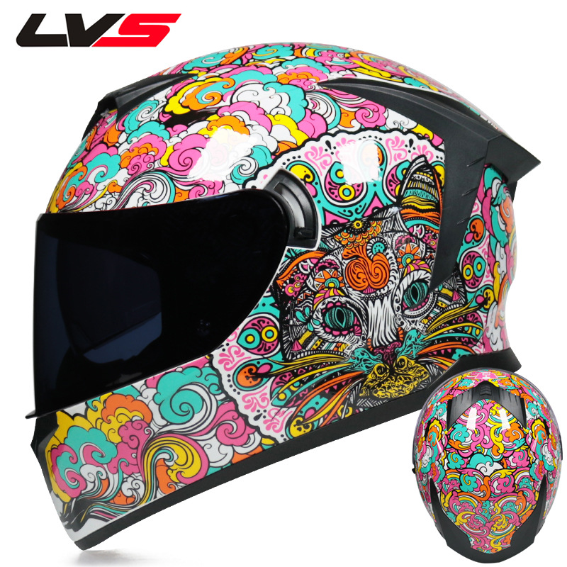 LVS Motorcycle Helmet Full Fac - огляд і ціна Full Face Motorcycle Helmet With Bluetooth